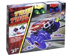 Детские товары - Машинки Trix Trux. Набор: 2 Монстр-Трака с препятствиями