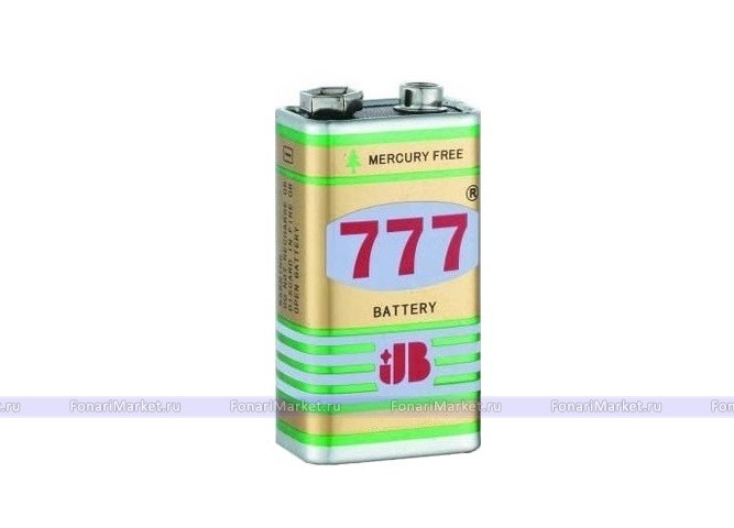 Батарейки и аккумуляторы - Батарейка 777 Крона 9V (6F22)