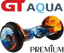 Гироскутеры 10.5 дюймов GT - Гироскутер Smart Balance GT AQUA Самобаланс +APP Огонь и Лёд 10.5 дюймов