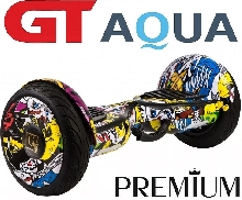Гироскутеры 10.5 дюймов GT - Гироскутер Smart Balance GT AQUA Самобаланс +APP Хип-Хоп 10.5 дюймов
