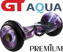 Гироскутеры 10.5 дюймов GT - Гироскутер Smart Balance GT AQUA Самобаланс +APP Фиолетовый Космос 10.5 дюймов