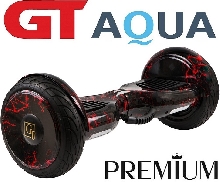 Гироскутеры 10.5 дюймов GT - Гироскутер Smart Balance GT AQUA Самобаланс +APP Красная Молния 10.5 дюймов