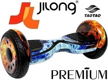 Гироскутеры 10.5 JiLong - Гироскутер JiLong SUV Premium 10.5 дюймов Самобаланс +APP Огонь и Лёд