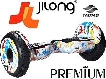 Гироскутеры 10.5 JiLong - Гироскутер JiLong SUV Premium 10.5 дюймов Самобаланс +APP Граффити