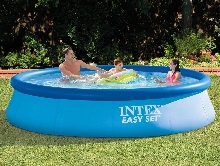 Водные игры - Бассейн Интекс (Intex) Easy Set 305x76 надувной + насос