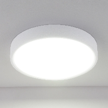 Потолочные светильники - Накладной потолочный светильник DLR034 18W