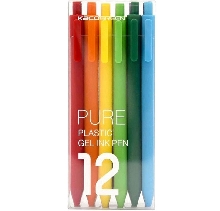 Аксессуары Xiaomi - Гелевые ручки Xiaomi Kaco Pure Plastic Gelic Pen (12 шт.)