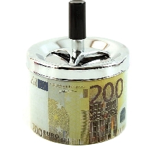 Пепельницы - Пепельница бездымная Валюта 200 Евро