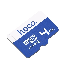 Карты памяти MicroSD - Высокоскоростная TF карта памяти Hoco micro-SD 4GB