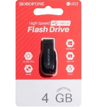 Флешки USB - Флешка USB Flash Drive Borofone UD2, 4GB