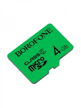Карты памяти MicroSD - Карта памяти Borofone Micro SD Card 4GB
