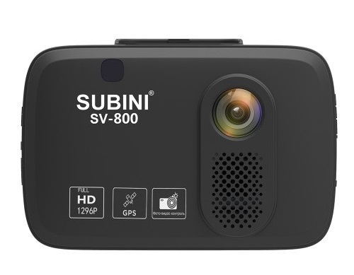 Видеорегистраторы - Сигнатурное комбо-устройство Subini SV-800
