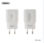 Charger Adapter - REMAX 3.0A Single USB Quick Charger RP-U16(EU)