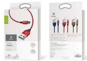 Кабели Baseus - Baseus Yiven Cable For Micro 1M Red