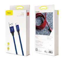Кабели Baseus - Baseus Artistic striped USB cable Red