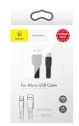 Кабели Baseus - Baseus tough series cable For Micro 2A 1M White