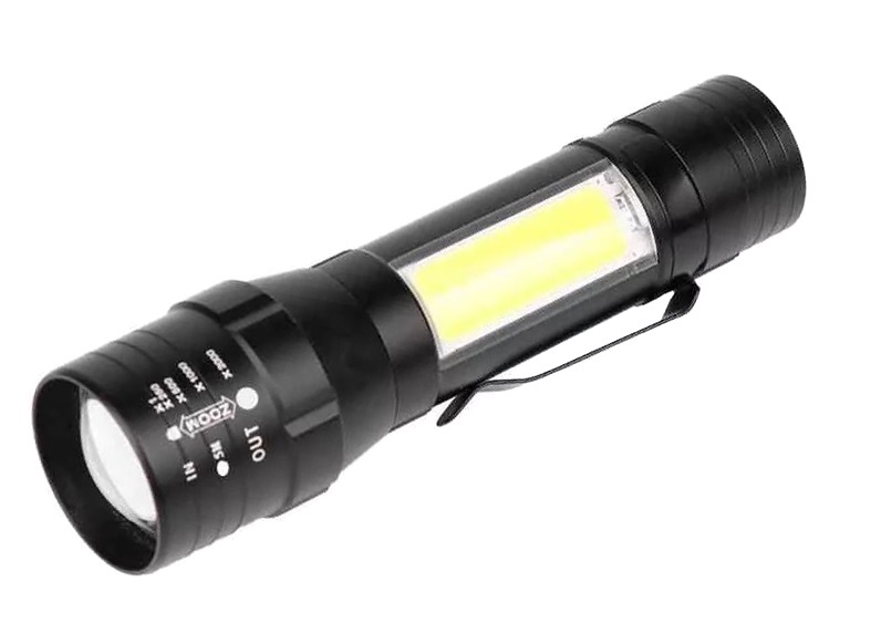 Ручные фонари - Аккумуляторный фонарик Police BL-T6-19 COB + USB