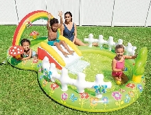Водные игры - Детский надувной водный игровой центр Intex 290х180х104 см.