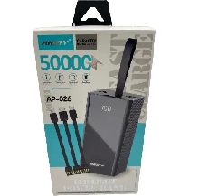 Внешние аккумуляторы - Внешний аккумулятор Power Bank Ansty AP-026 50000 mAh