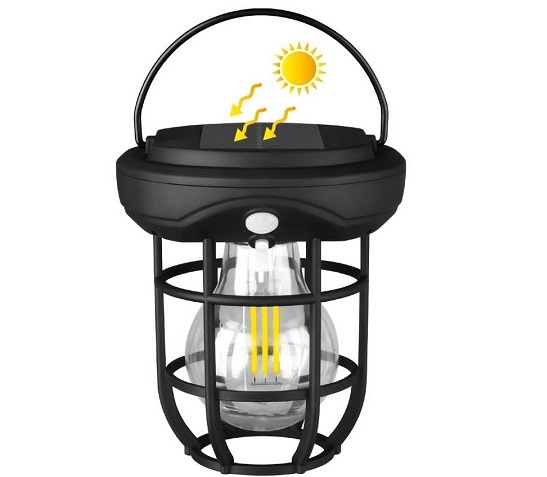 Кемпинговые фонари - Уличный светильник с датчиком движения Solar Sensor Light