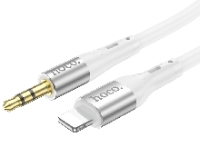 Зарядные устройства и кабели - Аудиокабель HOCO UPA22 AUX Jack 3.5 (m) - Lightning (m), 1 м