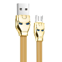 Зарядные устройства и кабели - Кабель USB HOCO U14 Steel man USB - MicroUSB 1.2 м