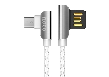 Зарядные устройства и кабели - Кабель USB HOCO U42 exquisite steel USB - MicroUSB 1.2 м
