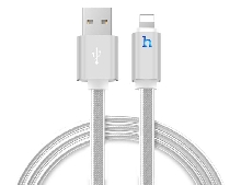 Зарядные устройства и кабели - Кабель USB HOCO UPL12 Metal Jelly USB - Lightning 2 м (разные цвета)