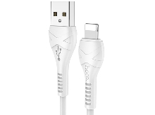 Зарядные устройства и кабели - Кабель USB HOCO X37 Cool Lightning, 2.4А, 1 м