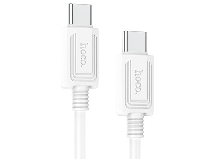 Зарядные устройства и кабели - Кабель USB-C HOCO X73 Type-C - Type-C, 60W, 1 м, белый