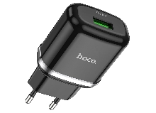 Зарядные устройства и кабели - Зарядное устройство HOCO N3 Special 1xUSB, 3A, 18W