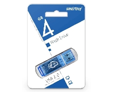 Флешки - Флешка USB 2.0 SmartBuy Glossy 4GB