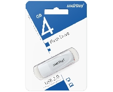 Флешки - Флешка USB 2.0 SmartBuy Scout 4GB