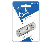 Флешки - Флешка USB 2.0 SmartBuy V-Cut 64GB