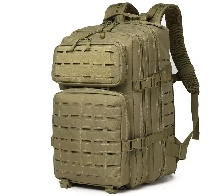 Снаряжение и экипировка - Тактический рюкзак водонепроницаемый 50 л. зеленый