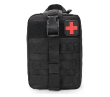 Снаряжение и экипировка - Армейская тактическая сумка-аптечка (черная)