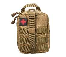 Снаряжение и экипировка - Армейская тактическая сумка-аптечка (песок)
