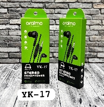 Наушники проводные Oraimo Smart Accessories Stereo Headphones YK-17 Проводные наушники - Наушники проводные Oraimo Smart Accessories Stereo Headphones YK-17