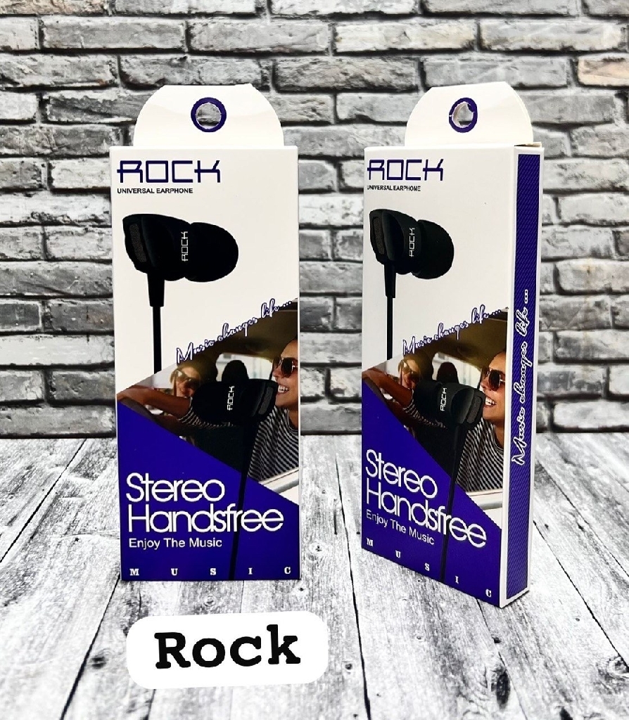 Наушники проводные Rock Universal Earphone Stereo Handsfree Проводные наушники - Наушники проводные Rock Universal Earphone Stereo Handsfree