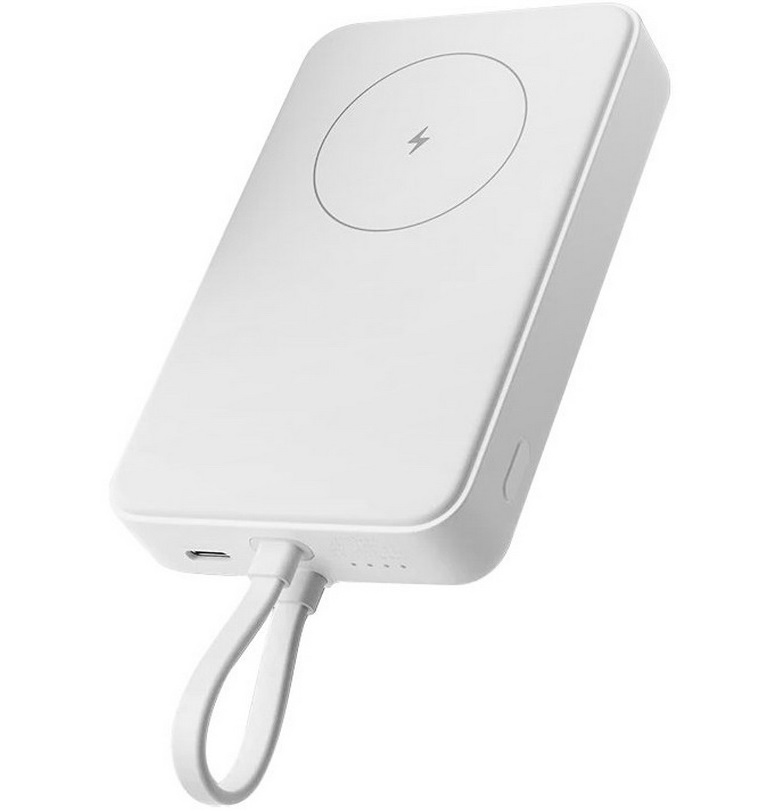 Внешний аккумулятор с беспроводной зарядкой Xiaomi Magnetic 10000 mAh Внешние аккумуляторы Xiaomi - Внешний аккумулятор с беспроводной зарядкой Xiaomi Magnetic 10000 mAh