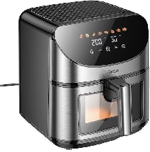 Аэрогриль Hoco HE21 Air Fryer 8L 1700W Аксессуары Xiaomi - Аэрогриль Hoco HE21 Air Fryer 8L 1700W