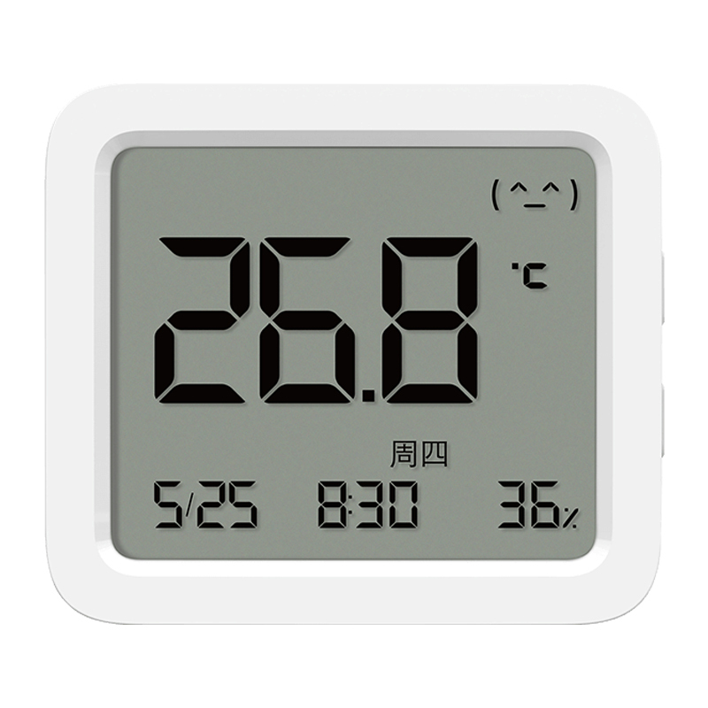 Метеостанция Mijia Smart Thermometer and Hygrometer 3 Mini Аксессуары Xiaomi - Метеостанция Mijia Smart Thermometer and Hygrometer 3 Mini