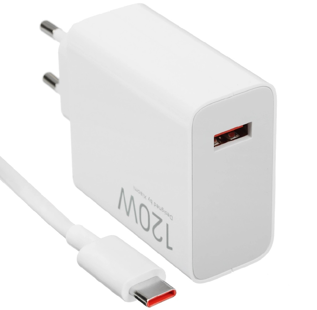 Сетевое зарядное устройство Xiaomi 120W HyperCharge Combo Зарядные устройства Xiaomi - Сетевое зарядное устройство Xiaomi 120W HyperCharge Combo