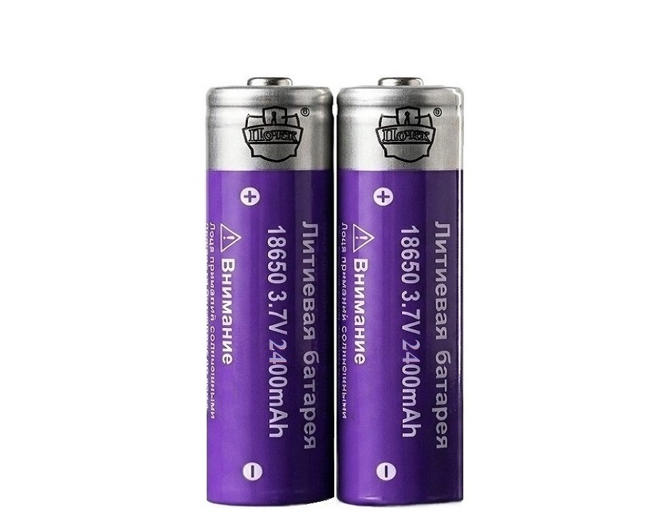 Аккумулятор Li-ion Поиск 18650 2400 mAh Батарейки и аккумуляторы - Аккумулятор Li-ion Поиск 18650 2400 mAh