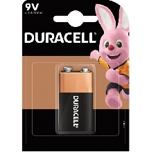 Батарейки и аккумуляторы - Батарейка Duracell 9V (6LR61)