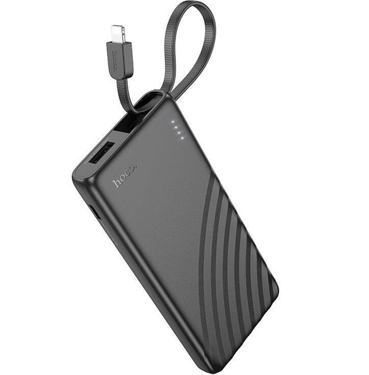 Аккумулятор HOCO J129 со шнуром Lightning 5000 mAh Повербанки - Аккумулятор HOCO J129 со шнуром Lightning 5000 mAh