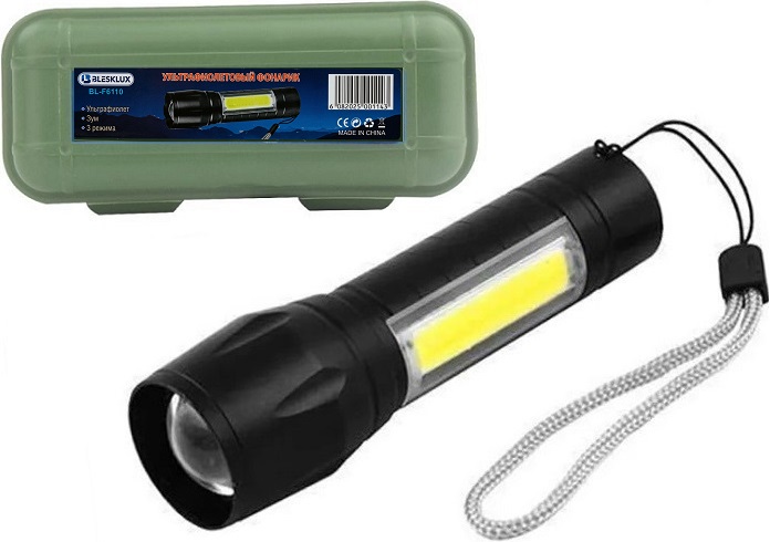 Аккумуляторный фонарь с кейсом BleskLux BL-F6110 Ручные фонари - Аккумуляторный фонарь с кейсом BleskLux BL-F6110
