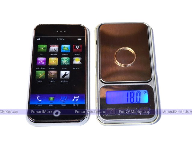 Электронные весы - Электронные весы в виде IPhone 2308