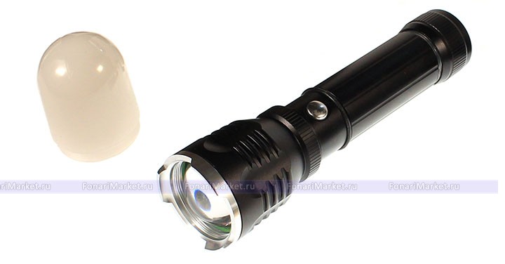 Ручные фонари - Аккумуляторный фонарь Bailong BL-901 с насадками