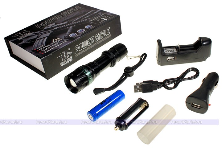 Ручные фонари - Аккумуляторный фонарь Bailong BL-8455